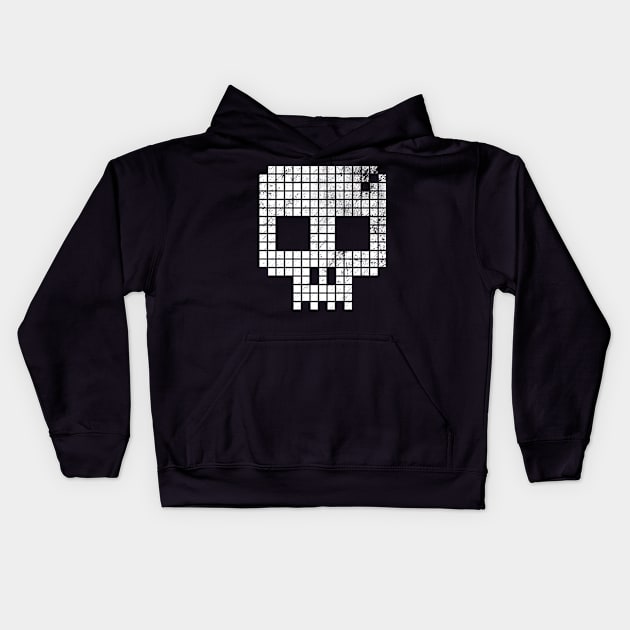 digital pirate Kids Hoodie by BrownWoodRobot